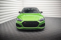 Maxton Design Front extension V.3 black gloss - Audi RS5...