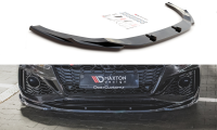 Maxton Design Front extension V.3 black gloss - Audi RS5...