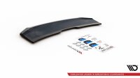 Maxton Design Middle diffuser rear extension black gloss - Audi RS5 F5 Facelift