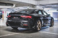 Maxton Design Mittlerer Diffusor Heckansatz schwarz Hochglanz - Audi RS5 F5 Facelift