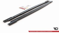 Maxton Design Side skirts extension extension black gloss - Audi RS5 Sportback F5 Facelift