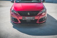 Maxton Design Frontansatz V.1 schwarz Hochglanz - Peugeot 308 GT MK2 Facelift