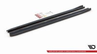 Maxton Design Side skirts extension extension black gloss - Peugeot 308 GT MK2 Facelift