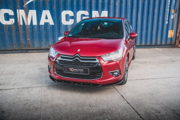 Maxton Design Frontansatz schwarz Hochglanz - Citroen DS4