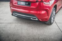 Maxton Design Middle diffuser rear extension black gloss - Citroen DS4