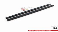 Maxton Design Side skirts extension extension black gloss - Citroen DS4