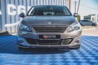 Maxton Design Frontansatz V.1 schwarz Hochglanz - Peugeot 308 MK2 Facelift