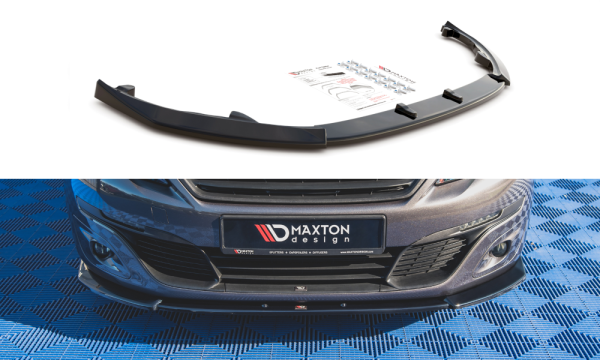 Maxton Design Frontansatz V.2 schwarz Hochglanz - Peugeot 308 MK2 Facelift