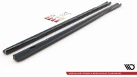 Maxton Design Side skirts extension extension black gloss - Peugeot 308 MK2 Facelift