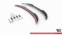 Maxton Design Spoiler Cap black gloss - Peugeot 308 SW MK2 Facelift