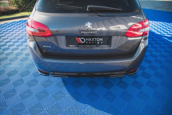 Maxton Design Diffusor Rear Extension - Peugeot 308 SW