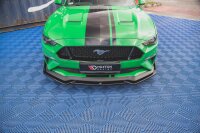 Maxton Design Front extension + Flaps V.1 - Ford Mustang GT MK6 Facelift