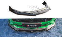 Maxton Design Front extension + Flaps V.2 - Ford Mustang GT MK6 Facelift