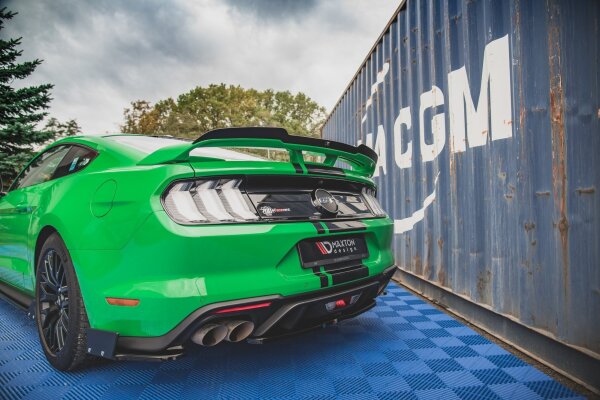 Maxton Design Spoiler Cap schwarz Hochglanz - Ford Mustang GT MK6 Facelift