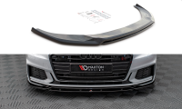 Maxton Design Front extension V.3 black gloss - Audi A6...