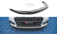 Maxton Design Front extension V.3 black gloss - Audi A6...