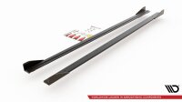 Maxton Design Robuste Racing Seitenschweller Ansatz + Flaps VW Polo GTI MK6