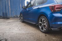 Maxton Design Robuste Racing Seitenschweller Ansatz + Flaps VW Polo GTI MK6