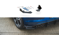 Maxton Design Hintere Seiten Flaps schwarz Hochglanz - VW...