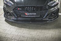 Maxton Design Front extension + Flaps V.1 - Audi RS5 F5 Facelift