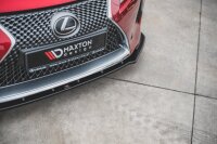 Maxton Design Front extension V.1 black gloss - Lexus LC 500