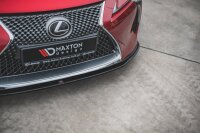 Maxton Design Front extension V.2 black gloss - Lexus LC 500