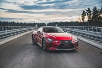 Maxton Design Front extension V.2 black gloss - Lexus LC 500