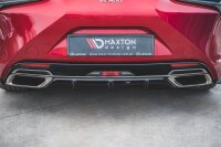 Maxton Design Diffuser rear extension black gloss - Lexus LC 500