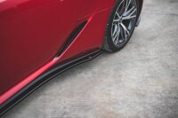 Maxton Design Side skirts extension extension black gloss - Lexus LC 500