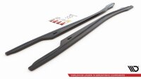 Maxton Design Side skirts extension extension black gloss - Lexus LC 500