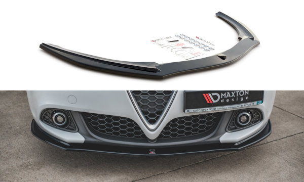 Maxton Design Frontansatz V.1 schwarz Hochglanz - Alfa Romeo Giulietta Facelift