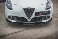 Maxton Design Front extension V.1 black gloss - Alfa Romeo Giulietta Facelift