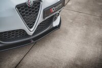 Maxton Design Front extension V.1 black gloss - Alfa Romeo Giulietta Facelift