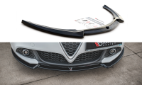 Maxton Design Frontansatz V.2 schwarz Hochglanz - Alfa...