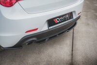 Maxton Design Heckansatz Flaps Diffusor V.1 schwarz Hochglanz - Alfa Romeo Giulietta Facelift