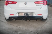 Maxton Design Diffuser rear extension - Alfa Romeo Giulietta Facelift (EinzelauspuffVersion)