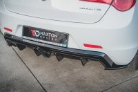 Maxton Design Diffuser rear extension - Alfa Romeo Giulietta Facelift (EinzelauspuffVersion)