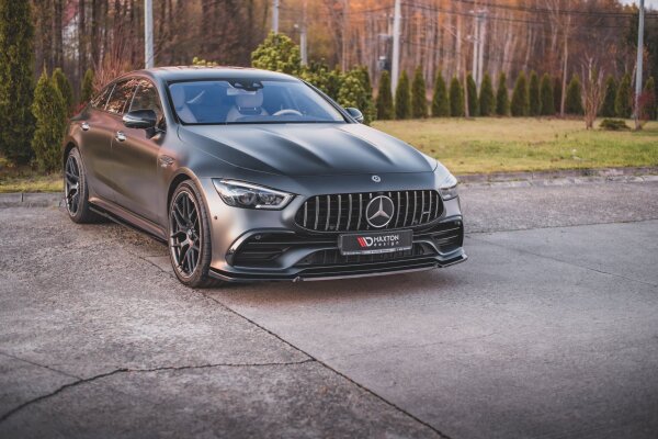 Maxton Design Frontansatz V.2 schwarz Hochglanz - Mercedes-AMG GT 53 4-Door Coupe