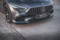 Maxton Design Front extension V.2 black gloss - Mercedes-AMG GT 53 4-Door Coupe