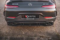 Maxton Design Middle diffuser rear extension DTM Look black gloss - Mercedes-AMG 53 4 Door Coupe