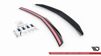 Maxton Design Spoiler Cap schwarz Hochglanz - Mercedes E63 AMG / AMG-Line Limosine W212 Facelift