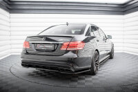 Maxton Design Mittlerer Diffusor Heckansatz DTM Look schwarz Hochglanz - Mercedes E63 AMG Limosine W212 Facelift