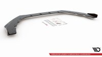 Maxton Design Racing Front extension for passend + Flaps black gloss - Ford Focus RS MK3