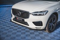 Maxton Design Front extension V.1 black gloss - Volvo XC60 MK2 R-Design