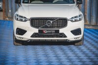 Maxton Design Front extension V.2 black gloss - Volvo XC60 MK2 R-Design