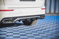 Maxton Design Middle diffuser rear extension DTM Look black gloss - Volvo XC60 MK2 R-Design