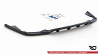 Maxton Design Mittlerer Diffusor Heckansatz DTM Look schwarz Hochglanz - Volvo XC60 MK2 R-Design