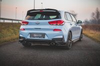 Maxton Design Rear extension Flaps diffuser + Flaps V.7 - Hyundai i30 N MK3 Hatchback