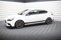 Maxton Design Seitenschweller Ansatz + Flaps V.5 - Hyundai i30 N MK3 / MK3 FL Hatchback/Fastback