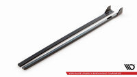 Maxton Design Side skirts extension extension + Flaps V.5 - Hyundai i30 N MK3 / MK3 FL Hatchback/Fastback